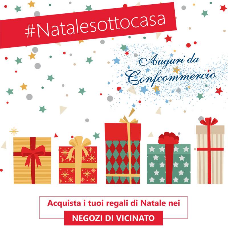 #Natalesottocasa, acquista i tuoi regali negli esercizi di vicinato