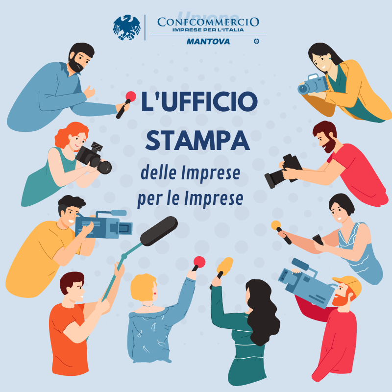 L'ufficio stampa di Confcommercio a disposizione dei soci 