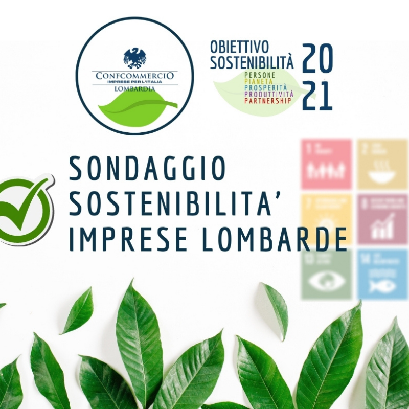 Compila il sondaggio sulla sostenibilità delle imprese lombarde