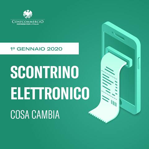 Dal primo gennaio scontrino elettronico per tutti, 6 mesi di tempo per adeguarsi