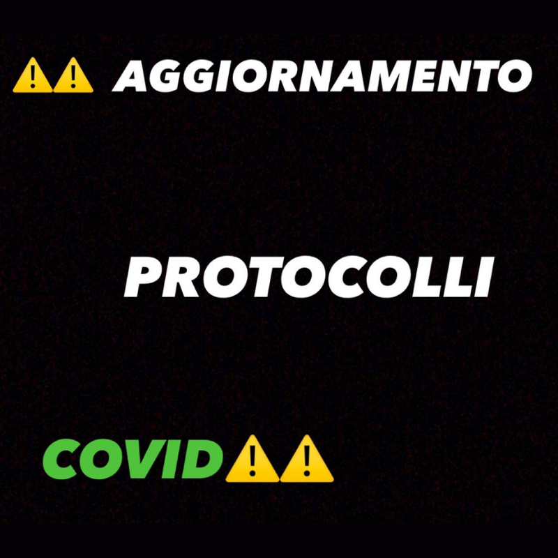 Aggiornamento protocolli contrasto al Covid 