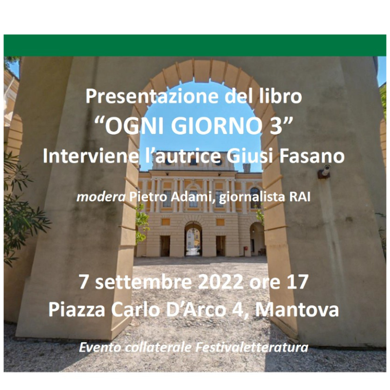 Presentazione del libro “OGNI GIORNO 3”