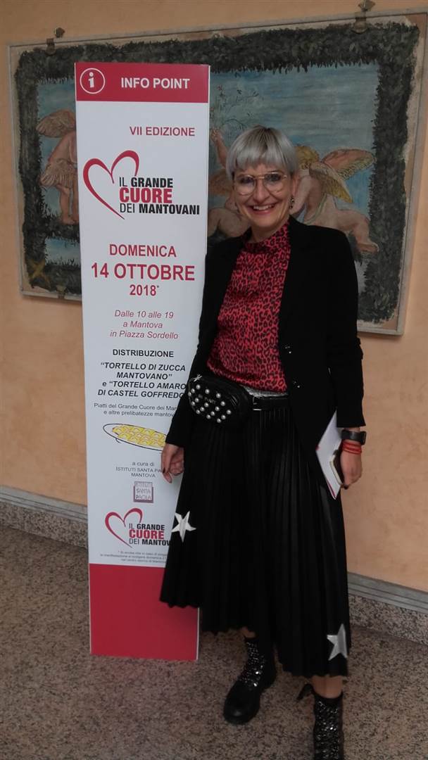 Natascia Turra, consigliere della Sezione cittadina di Confcommercio, alla conferenza stampa