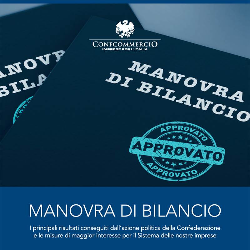 Manovra  di Bilancio 2019: i principali risultati conseguiti dalla Confederazione e le misure di maggior interesse per le imprese