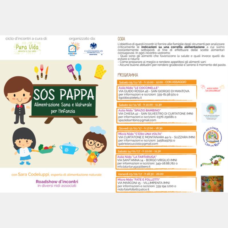 Ciclo di incontri sulla corretta alimentazione dei bambini negli asili nido associati ad Assonidi-Confcommercio