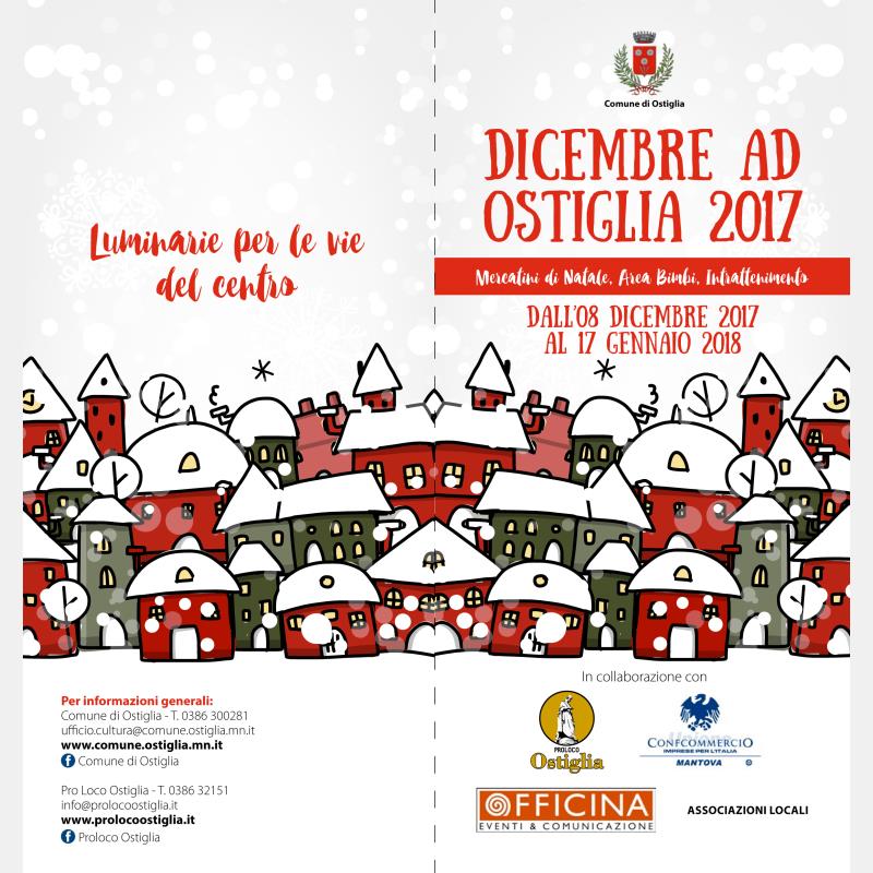 'Dicembre ad Ostiglia 2017': oltre 26 eventi fino al 17 gennaio