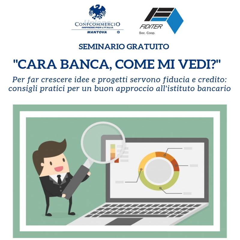 “CARA BANCA, COME MI VEDI?”, seminario gratuito per migliorare l'approccio all'istituto di credito