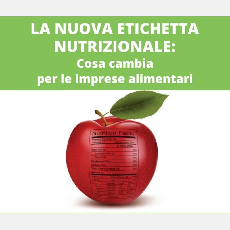 "La nuova etichetta nutrizionale: cosa cambia per le imprese alimentari”: seminario gratuito lunedì 5 dicembre