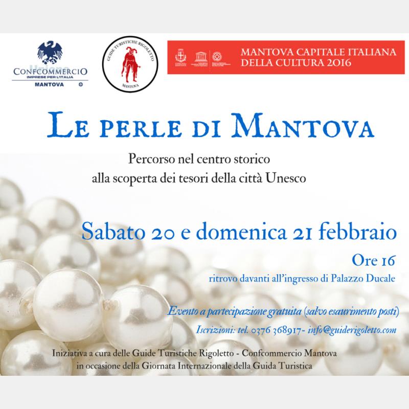 Le Guide turistiche Rigoletto  regalano.. Le Perle di Mantova - sabato 20 e domenica 21 febbraio