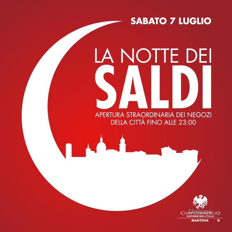 Mantova, sabato 7 luglio c&#39;&#232; la &quot;Notte dei Saldi&quot;: negozi aperti fino alle 23