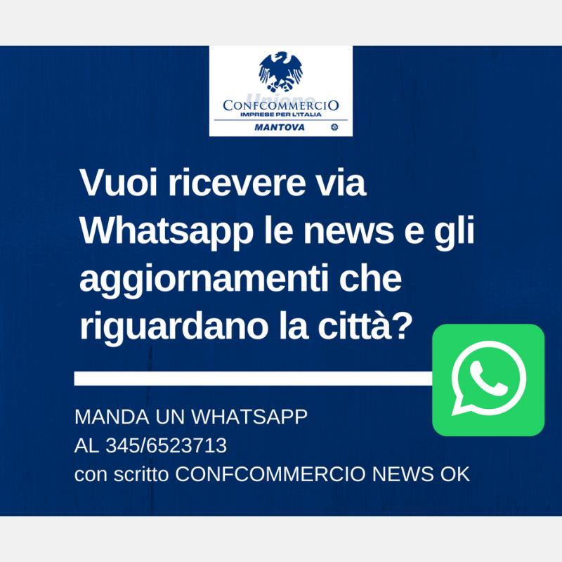 Nasce Confcommercio News, il nuovo servizio di messaggistica per aggiornare in tempo reale gli imprenditori della citt&#224;