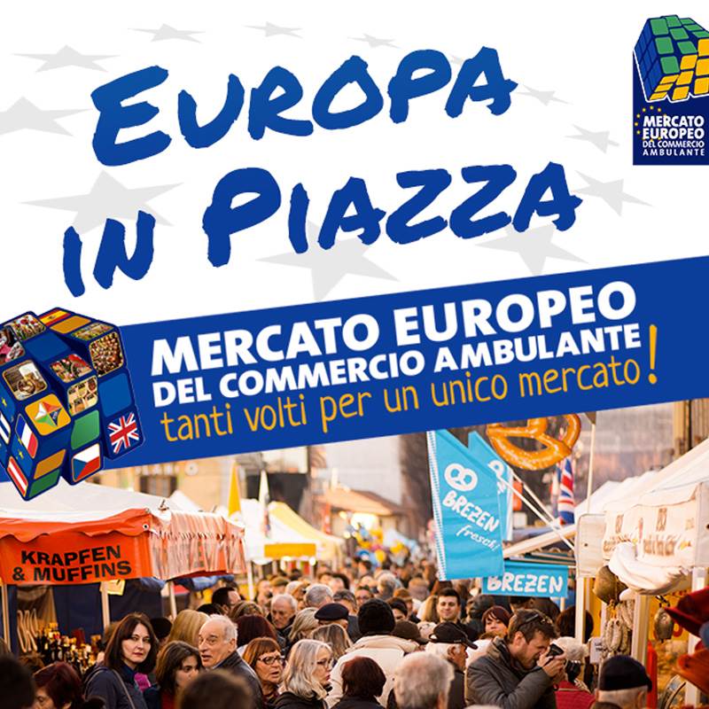 Per la prima volta arriva a Mantova 'Europa in Piazza', il mercato europeo del commercio ambulante