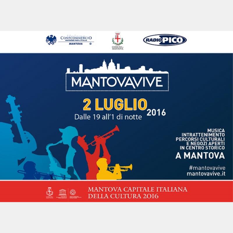 Sabato 2 luglio in città saldi e… MANTOVAVIVE! - RINVIATA AL 9 LUGLIO