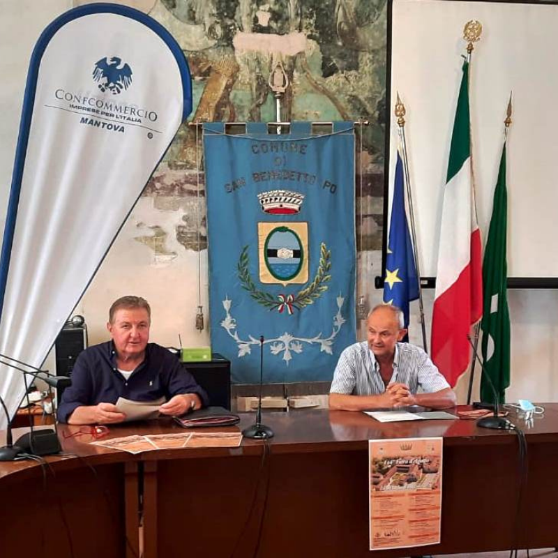 Confcommercio organizza la 144esima Fiera d'Agosto a San Benedetto Po