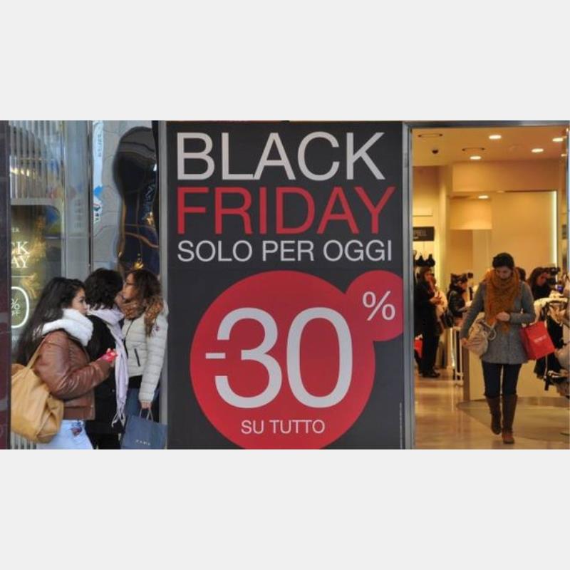 Il Black Friday non sia il venerdì nero per il commercio tradizionale ma una boccata d’ossigeno per negozi e attività commerciali