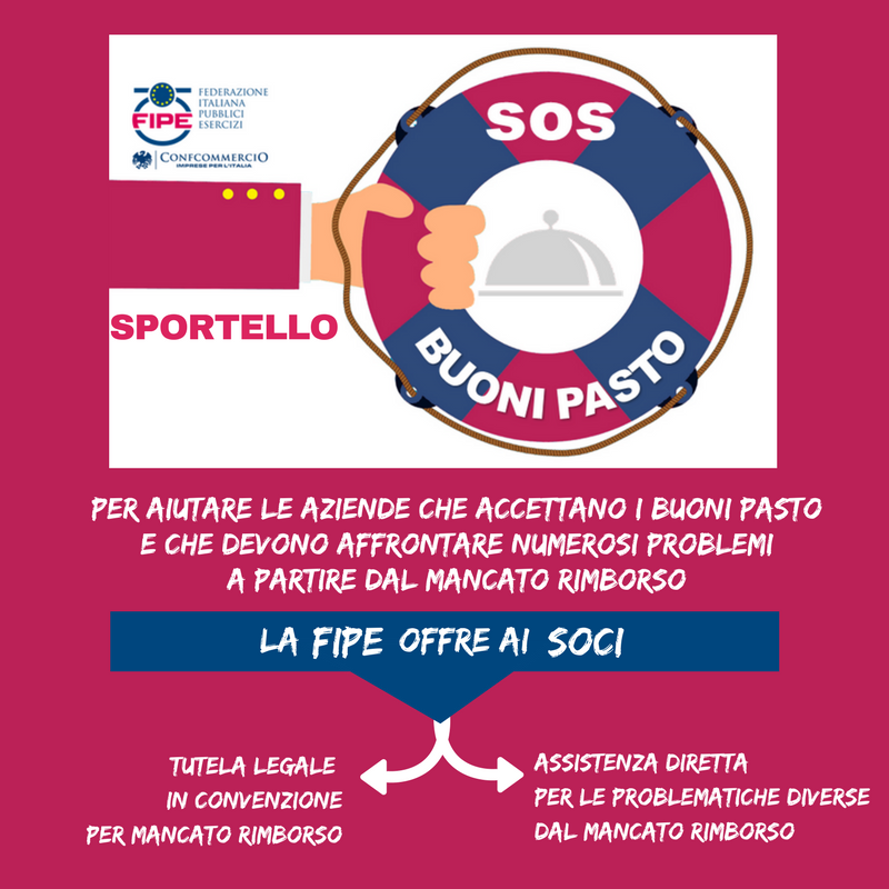 Caos &#39;Ticket Restaurant&#39;, nasce lo sportello SOS Buoni Pasto