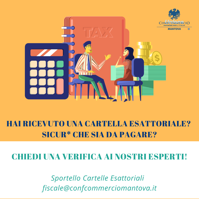 Hai ricevuto una cartella esattoriale? Verificane l'attendibilità con il nuovo servizio di Confcommercio