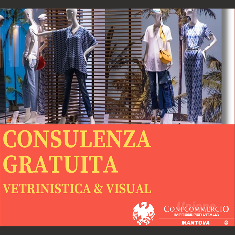 Consulenza gratuita vetrinistica & visual per i soci